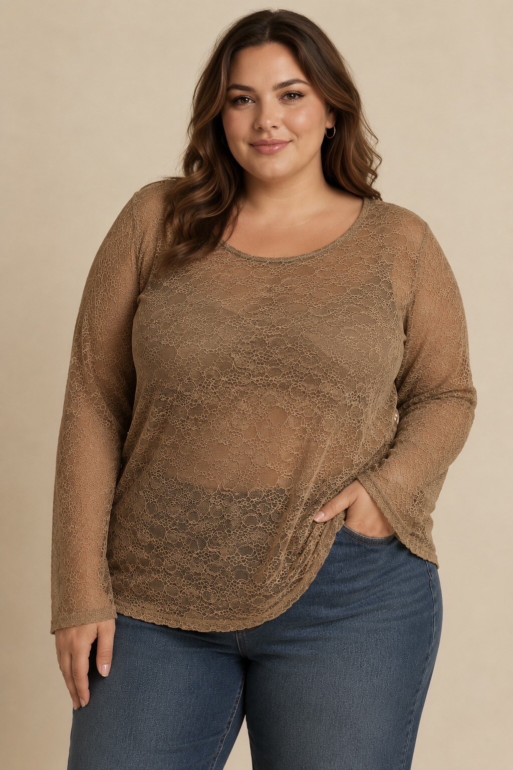 Grossiste E&F - HAUT TOUT EN DENTELLE