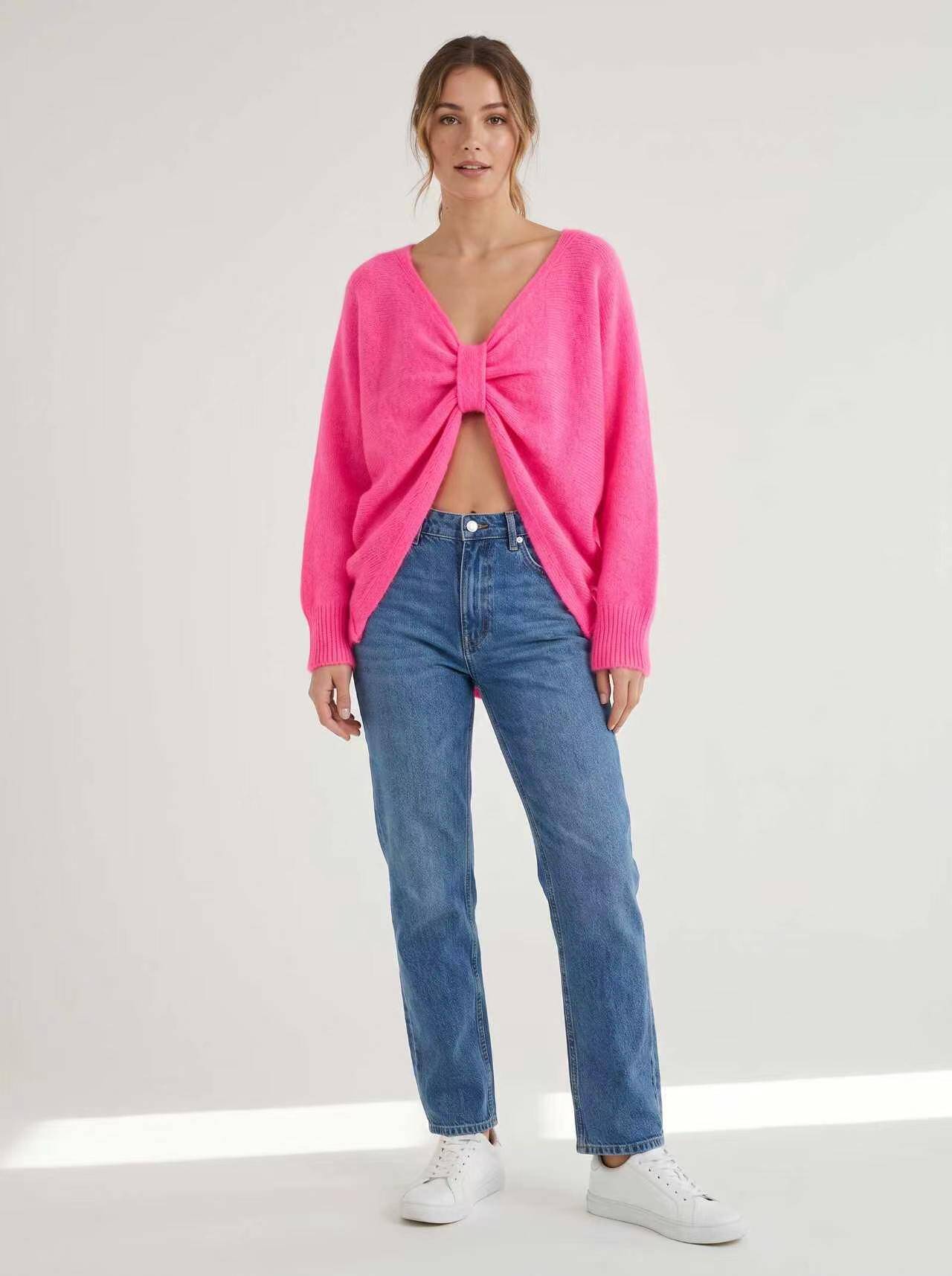 Wholesaler EMAGLIFICIO - Sweater with bow