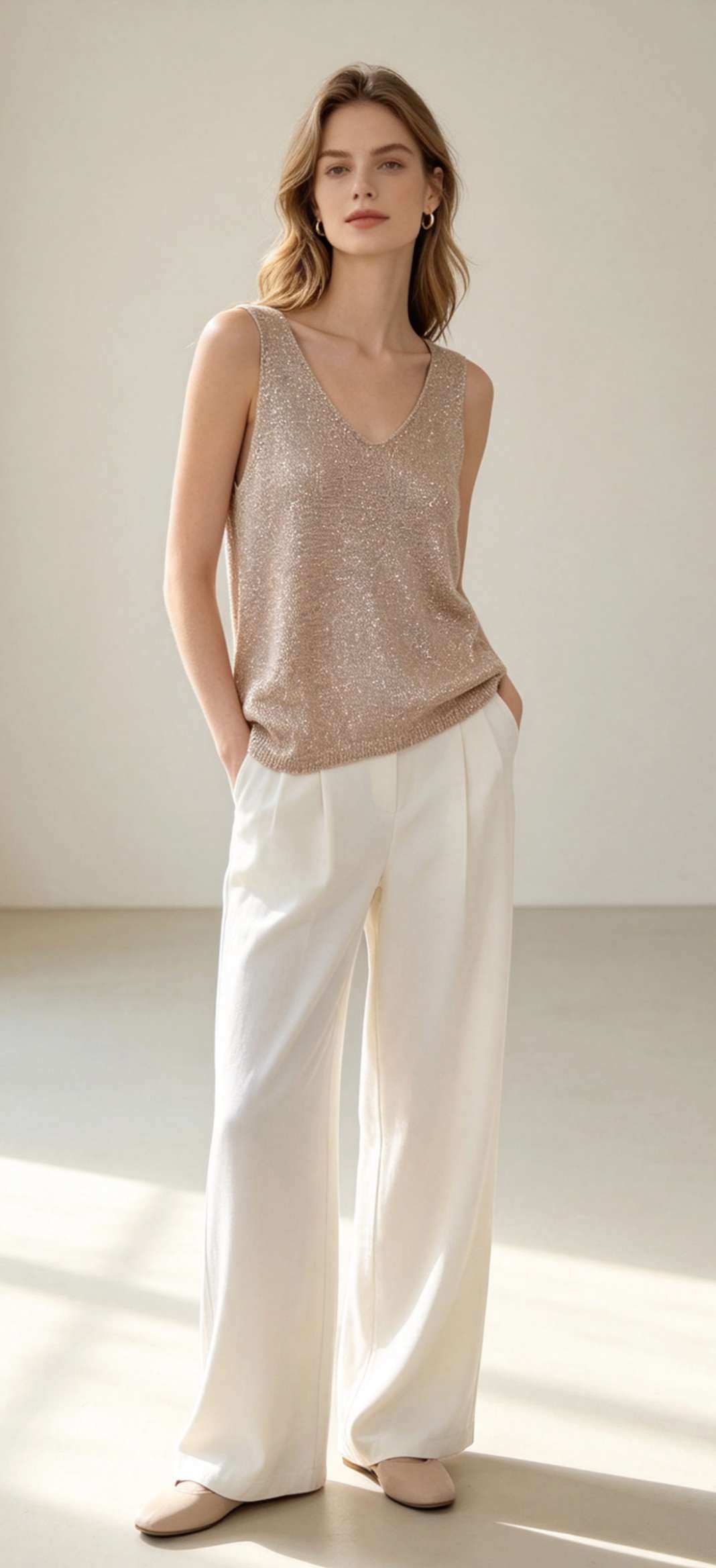 Wholesaler E-MAGLIFICIO - Straps Knitted Sweater