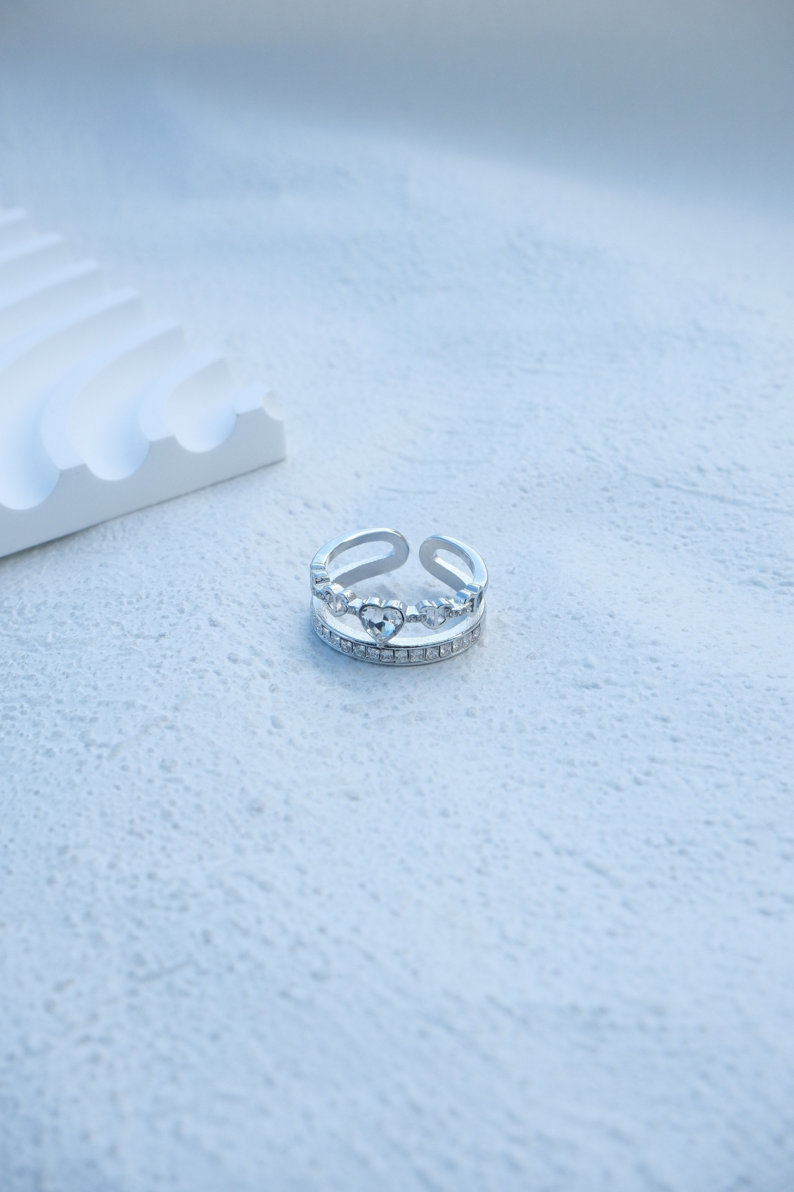 Grossiste Eclador Bijoux - Bague  en acier Inoxydable femme