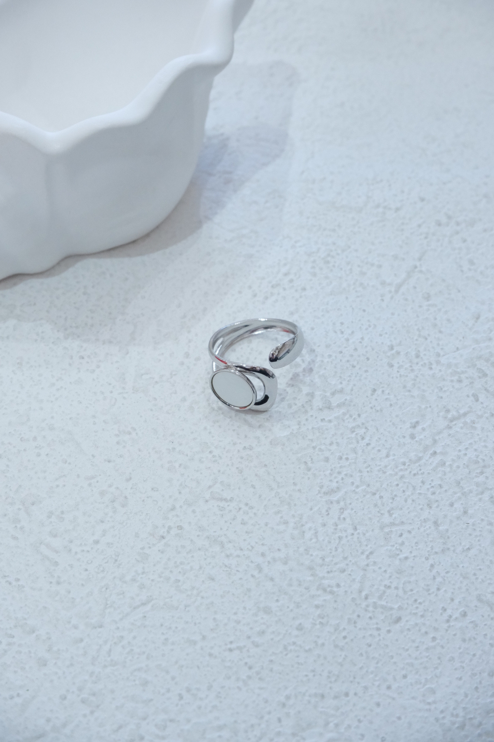 Wholesaler Eclador Bijoux - EAR CUFF in stainless steel.  Women's ear ring