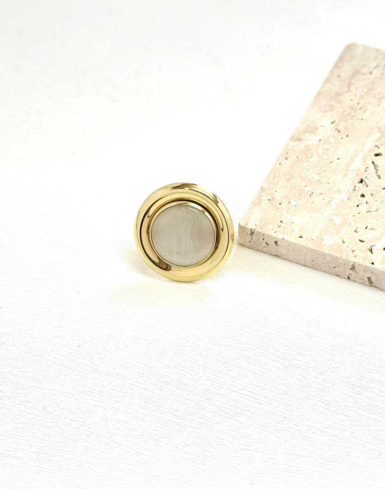 Grossiste Eclador Bijoux - Bague en acier Inoxydable , taille réglable.