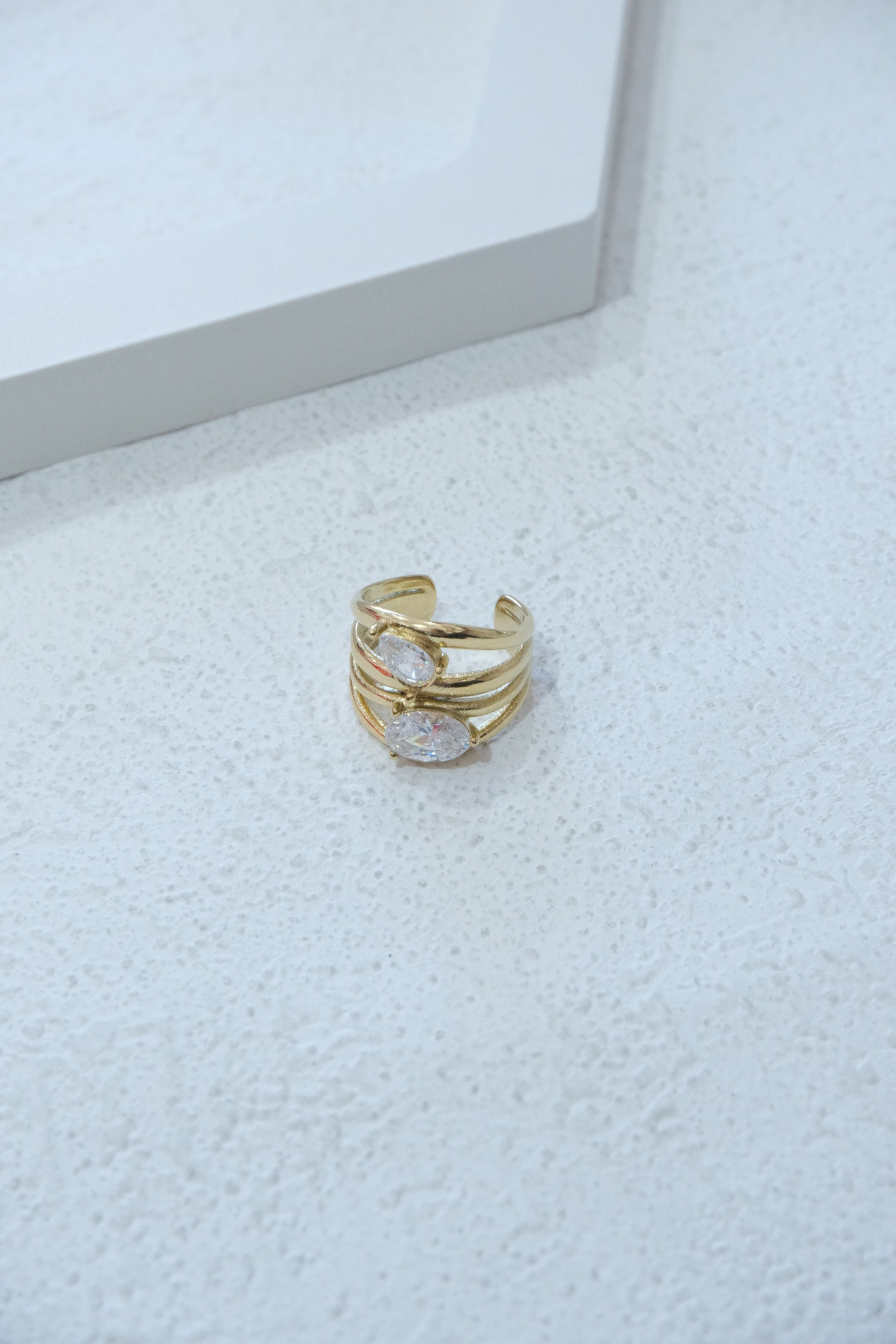 Grossiste Eclador Bijoux - Bague  en acier Inoxydable femme taille réglable