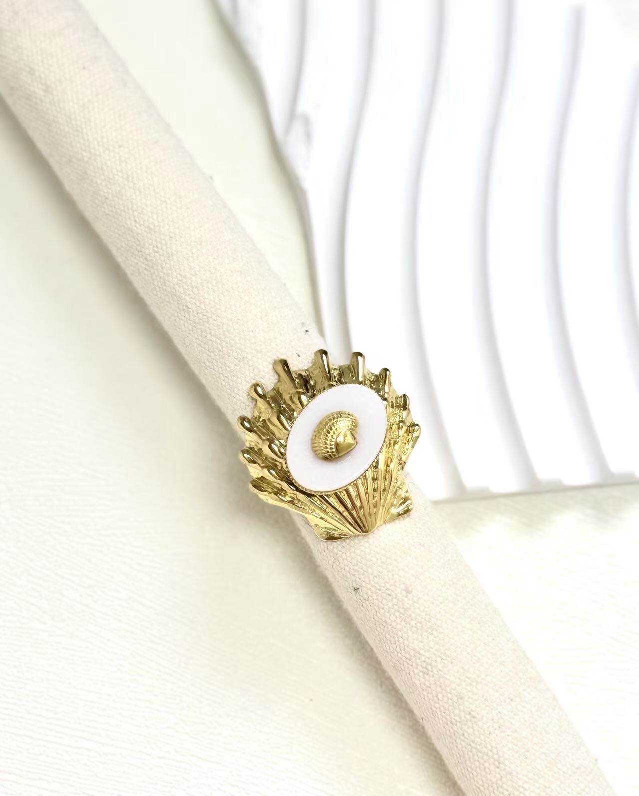 Grossiste Eclador Bijoux - Bague en acier Inoxydable, taille réglable.