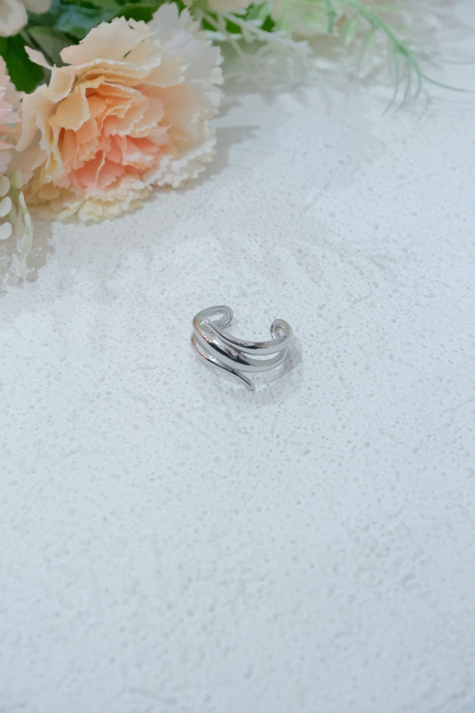 Grossiste Eclador Bijoux - Bague  en acier Inoxydable femme taille réglable