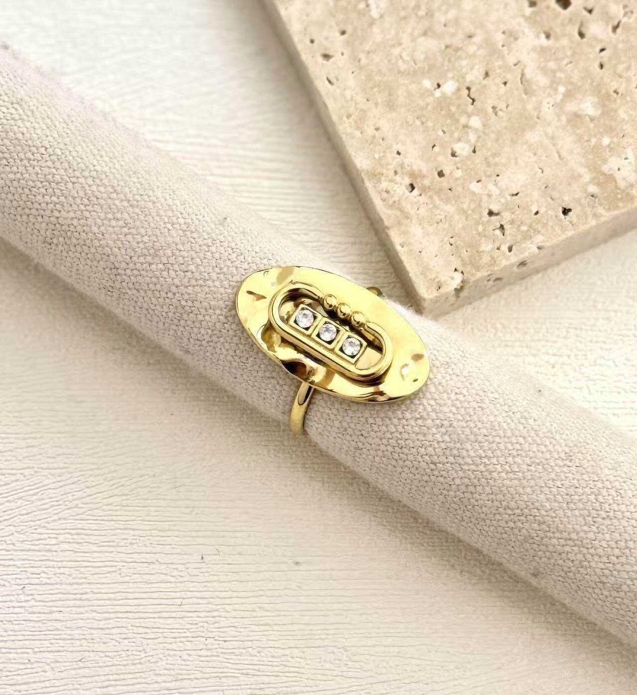 Grossiste Eclador Bijoux - Bague en acier Inoxydable , taille réglable.