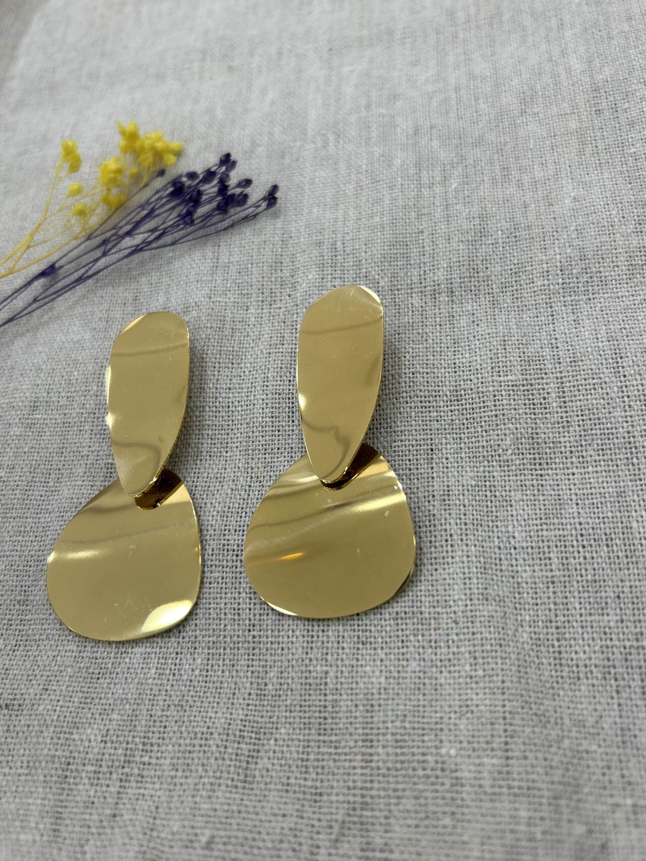 Mayorista Eclador Bijoux - Pendientes de acero inoxidable para mujer.