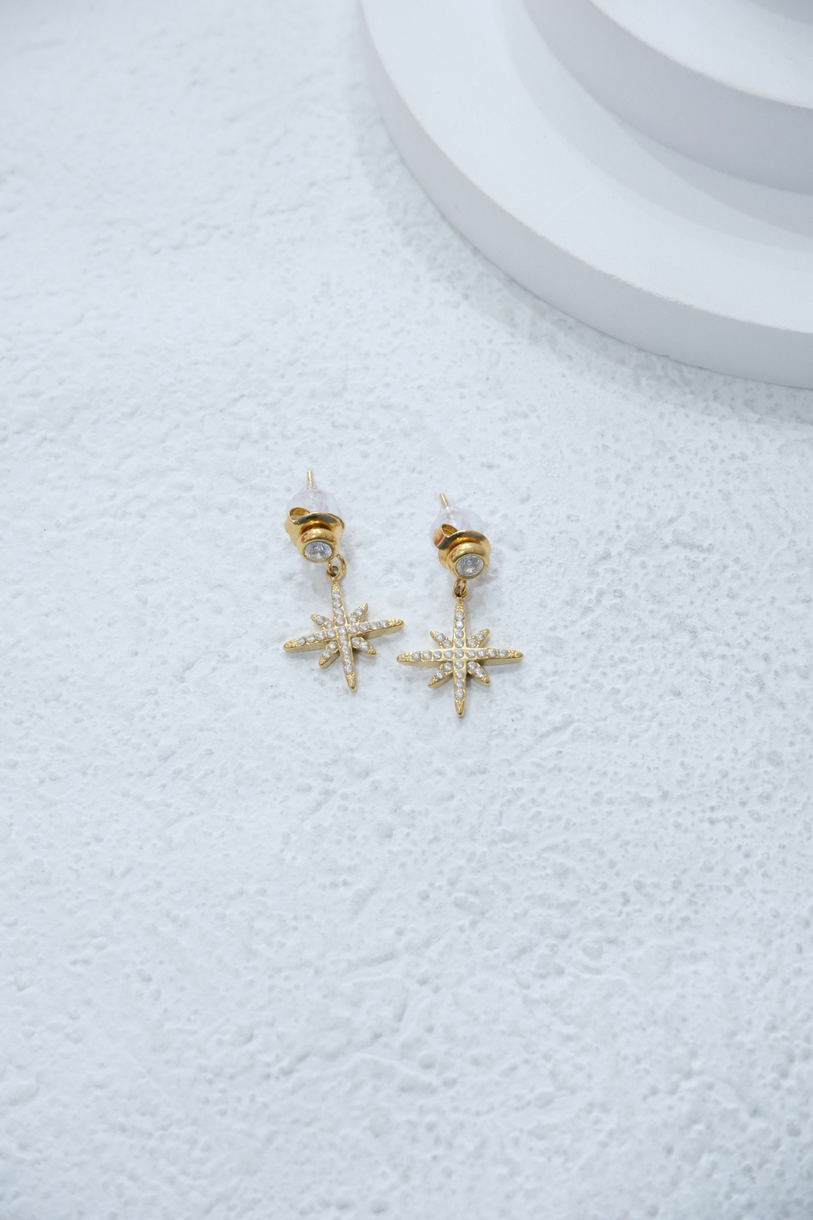 Grossiste Eclador Bijoux - Boucle d’oreille  en acier Inoxydable femme