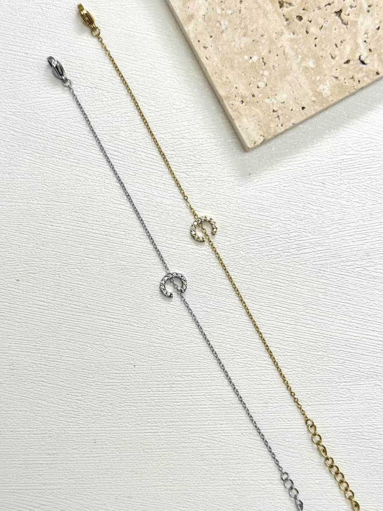 Grossista Eclador Bijoux - Bracciale rigido in acciaio inossidabile, a forma di goccia d'acqua.