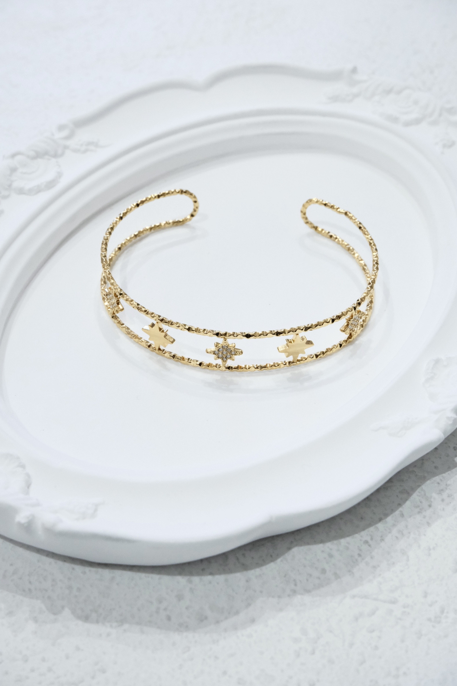 Grossiste Eclador Bijoux - Bracelet jonc en acier Inoxydable femme