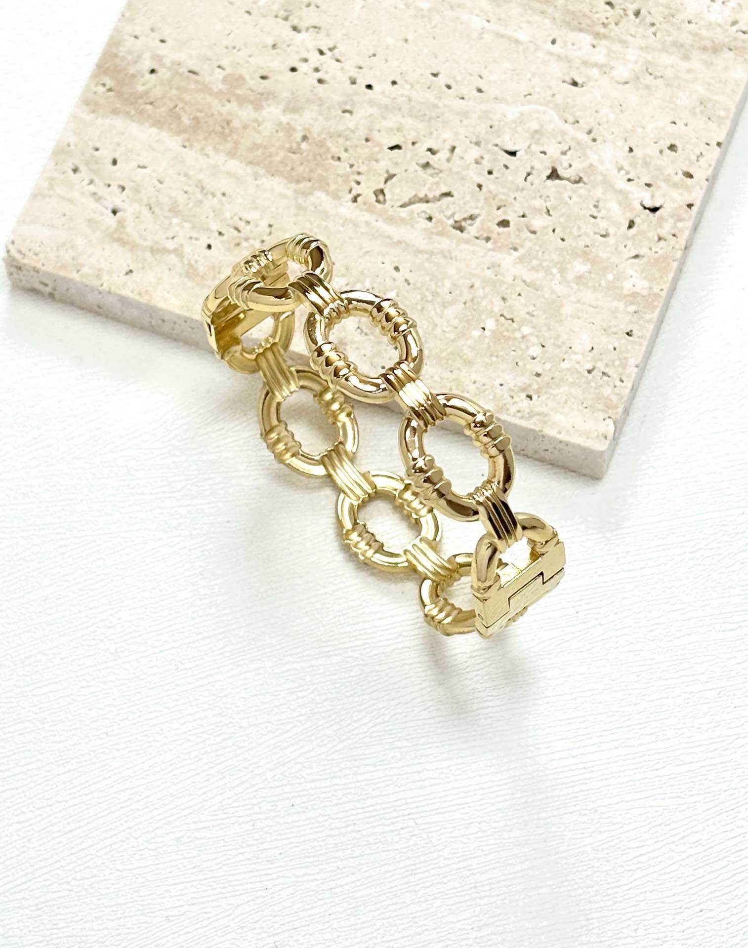 Grossiste Eclador Bijoux - Bracelet jonc en acier Inoxydable