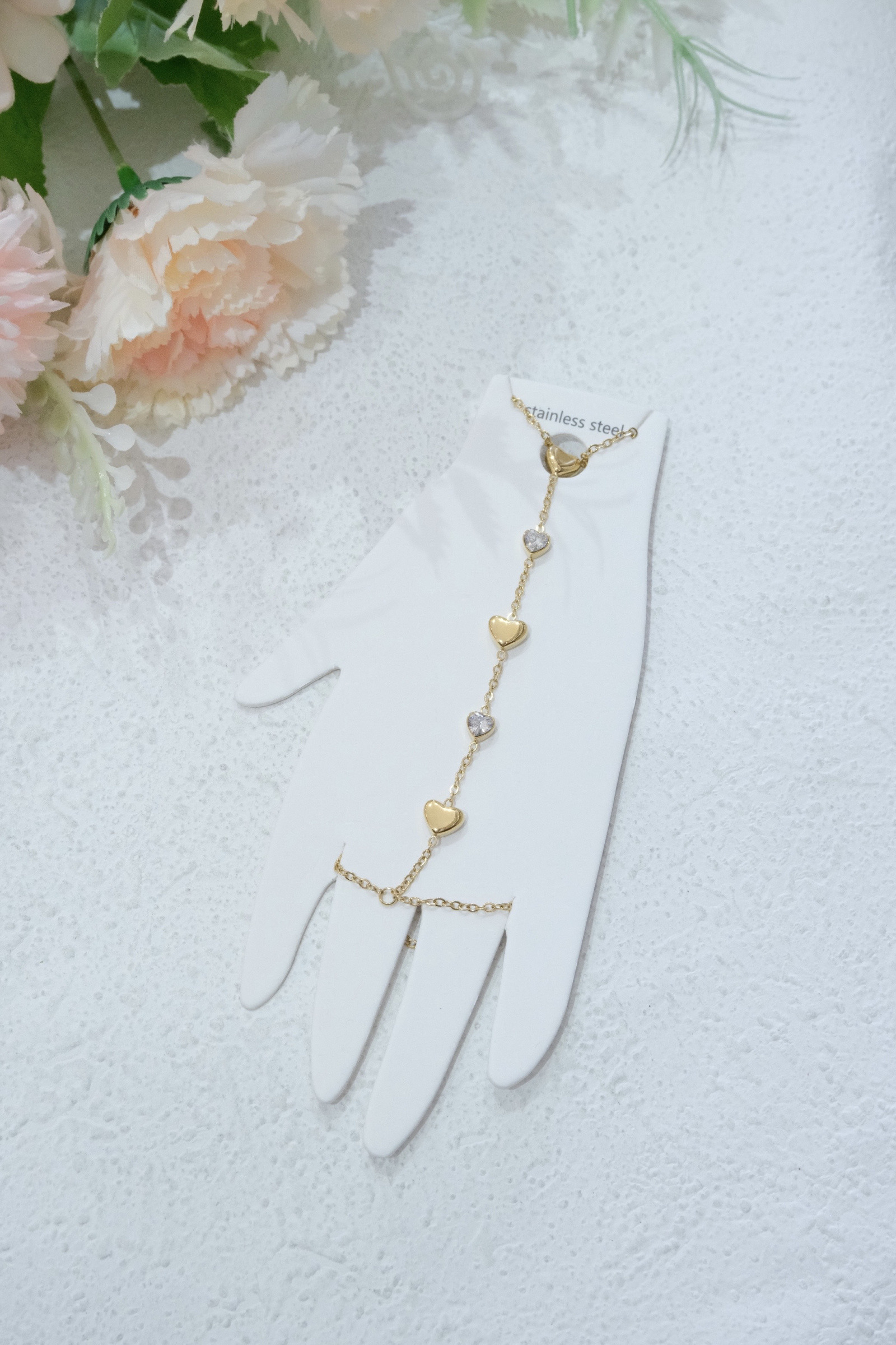 Grossiste Eclador Bijoux - Chaîne de main en acier inoxydable femme