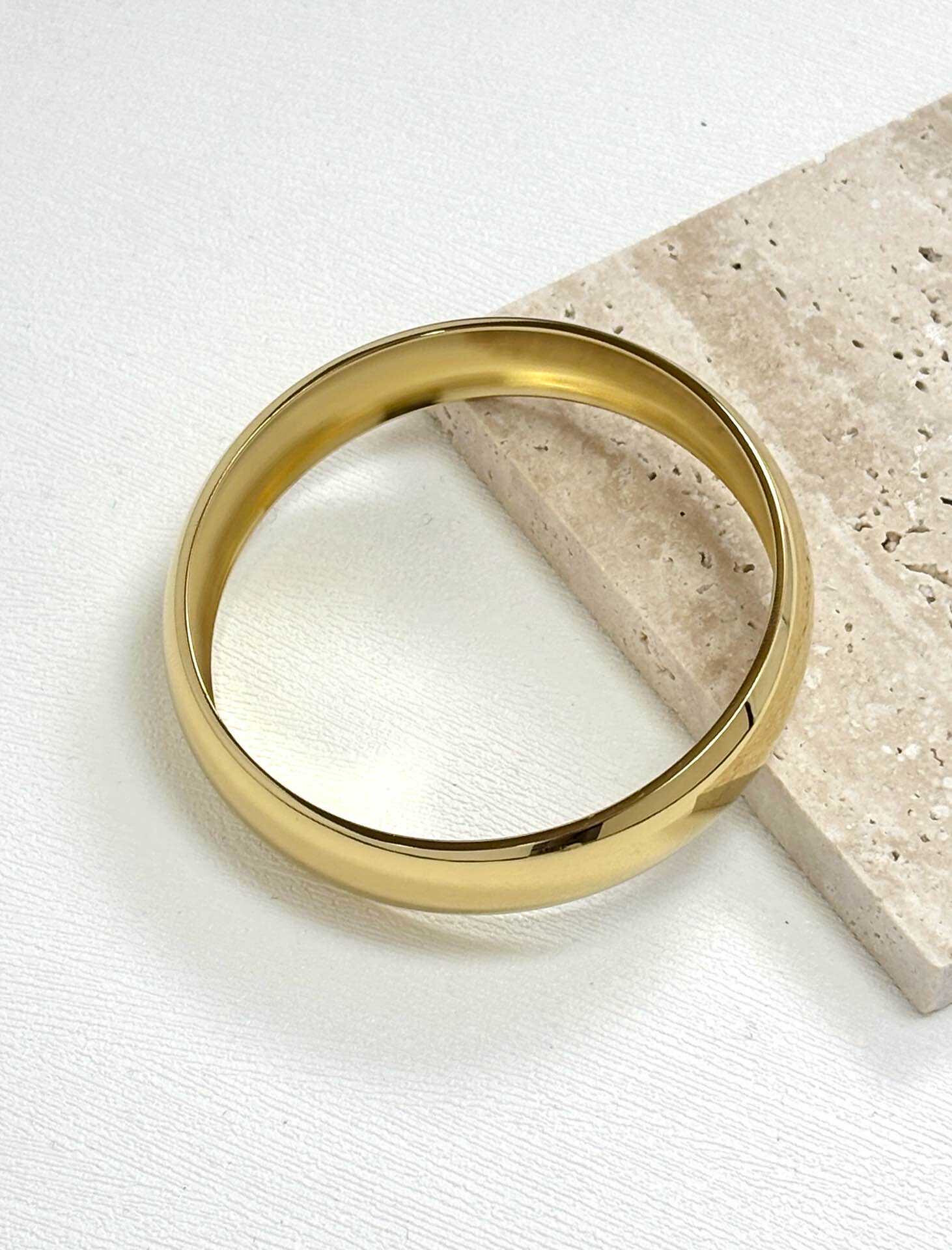 Grossiste Eclador Bijoux - Bracelet jonc en acier Inoxydable