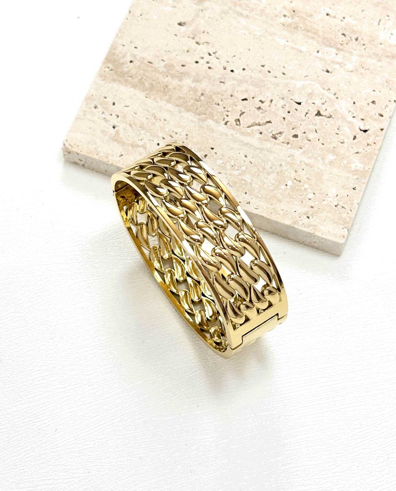 Grossiste Eclador Bijoux - Bracelet jonc en acier Inoxydable