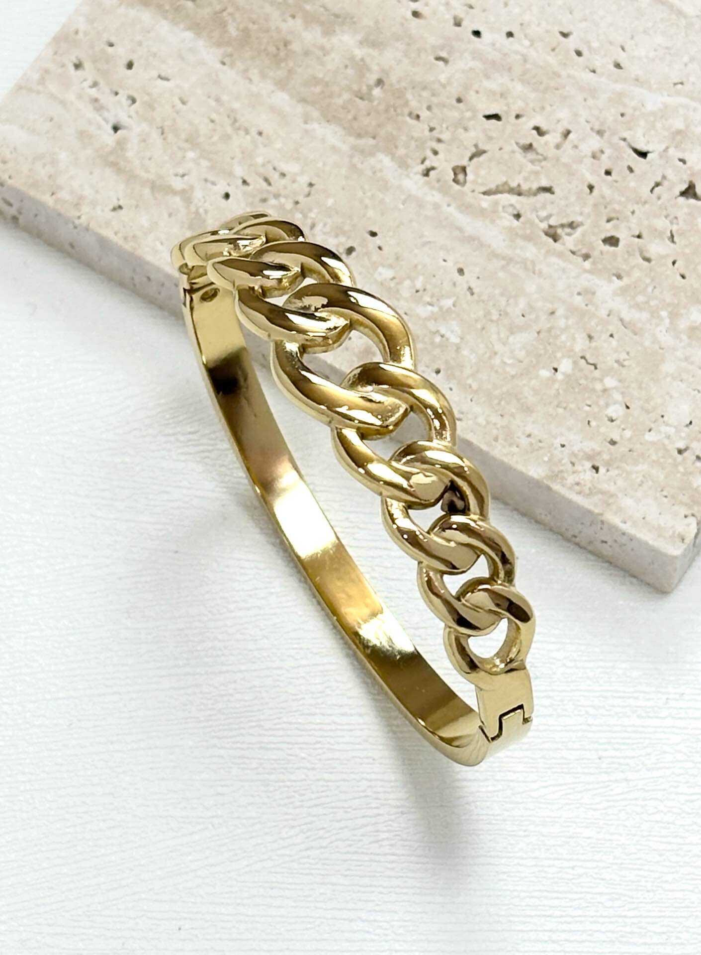 Grossiste Eclador Bijoux - Bracelet jonc en acier Inoxydable