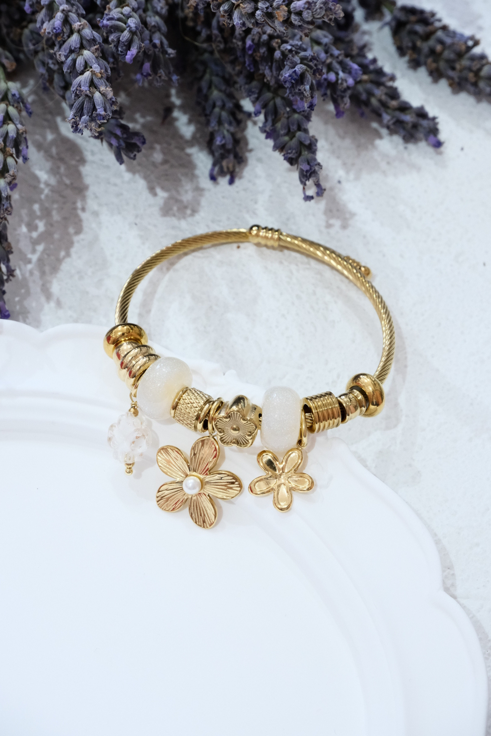 Grossiste Eclador Bijoux - Bracelet jonc en acier Inoxydable femme