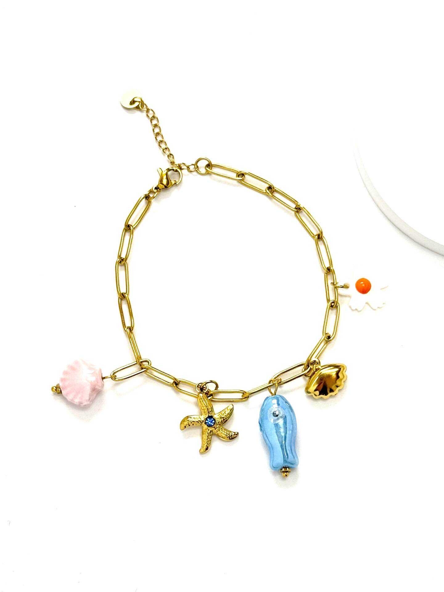 Großhändler Eclador Bijoux - Damen-Fußkettchen aus Edelstahl