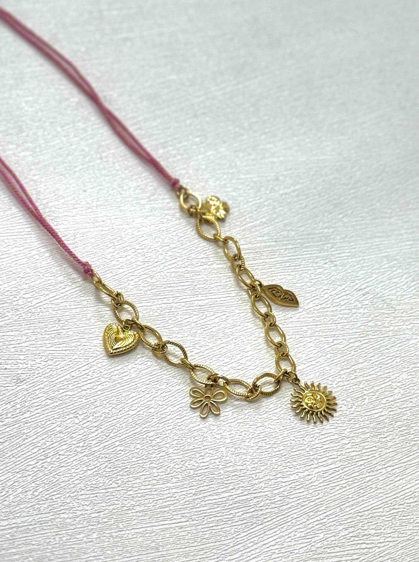 Grossiste Eclador Bijoux - Collier En Acier Inoxydable Avec Breloques