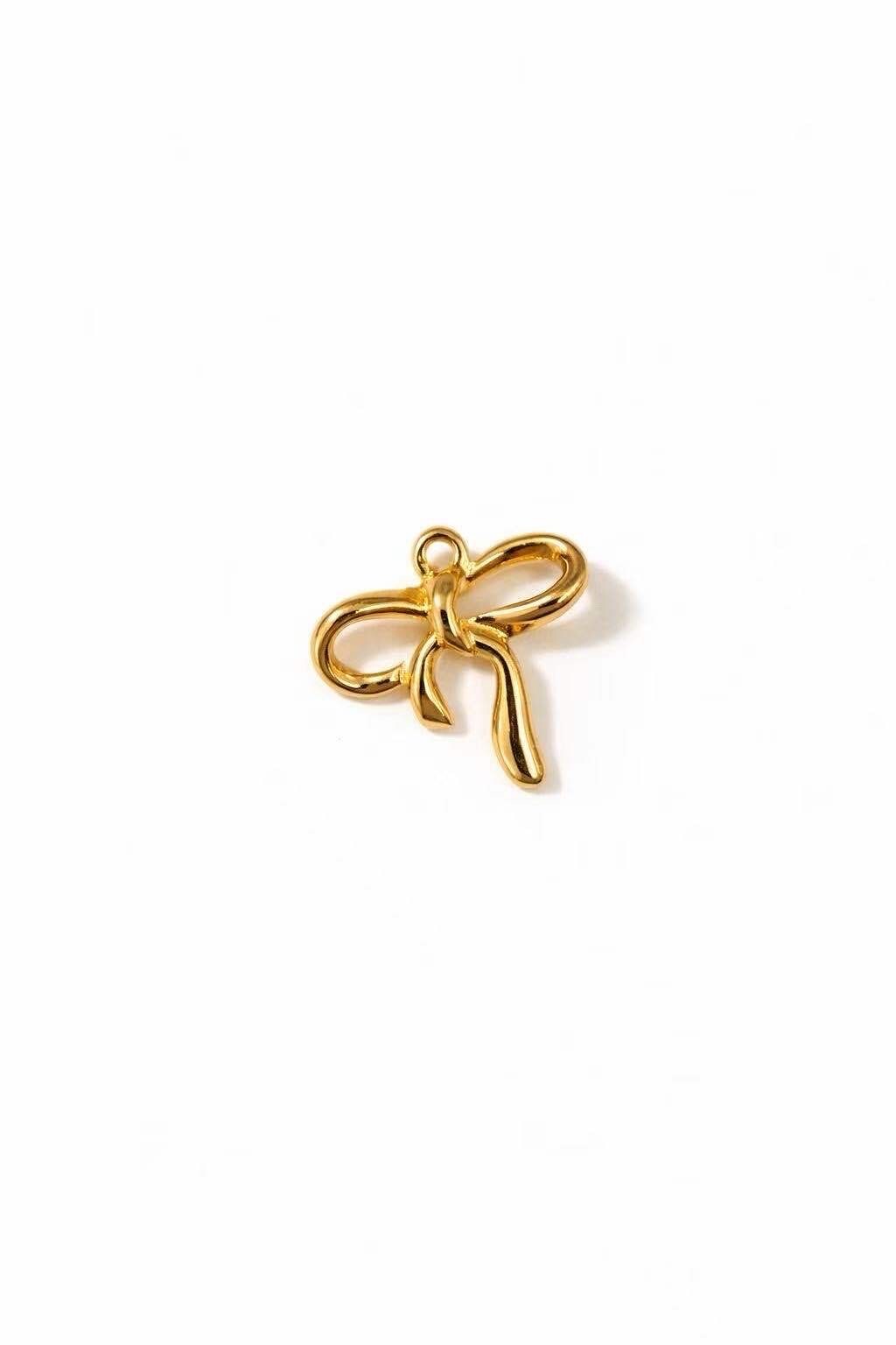 Grossiste Eclador Bijoux - 3 Chams en acier Inoxydable papillon noeud(( vendu par lot de 3 pcs)