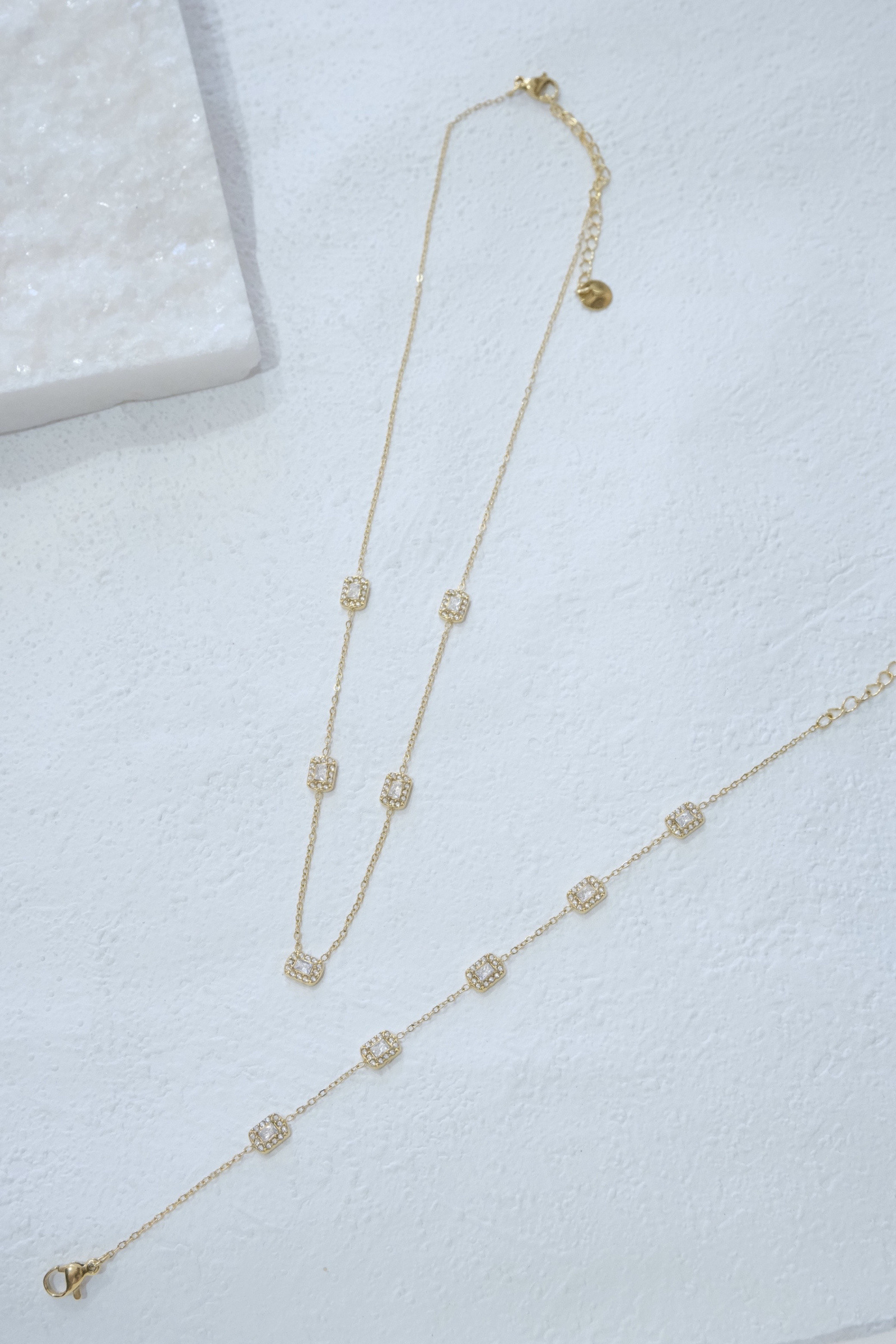 Grossiste Eclador Bijoux - Ensemble en acier Inoxydable femme