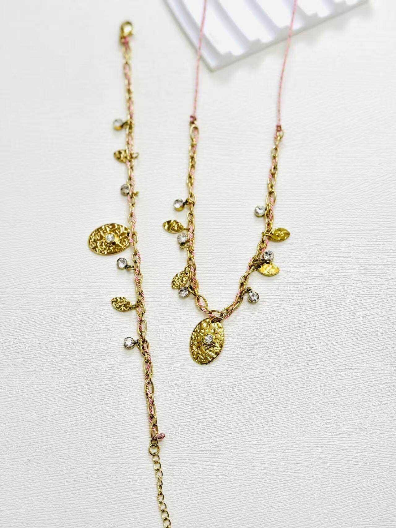 Grossiste Eclador Bijoux - Ensemble parure femme en acier inoxydable
