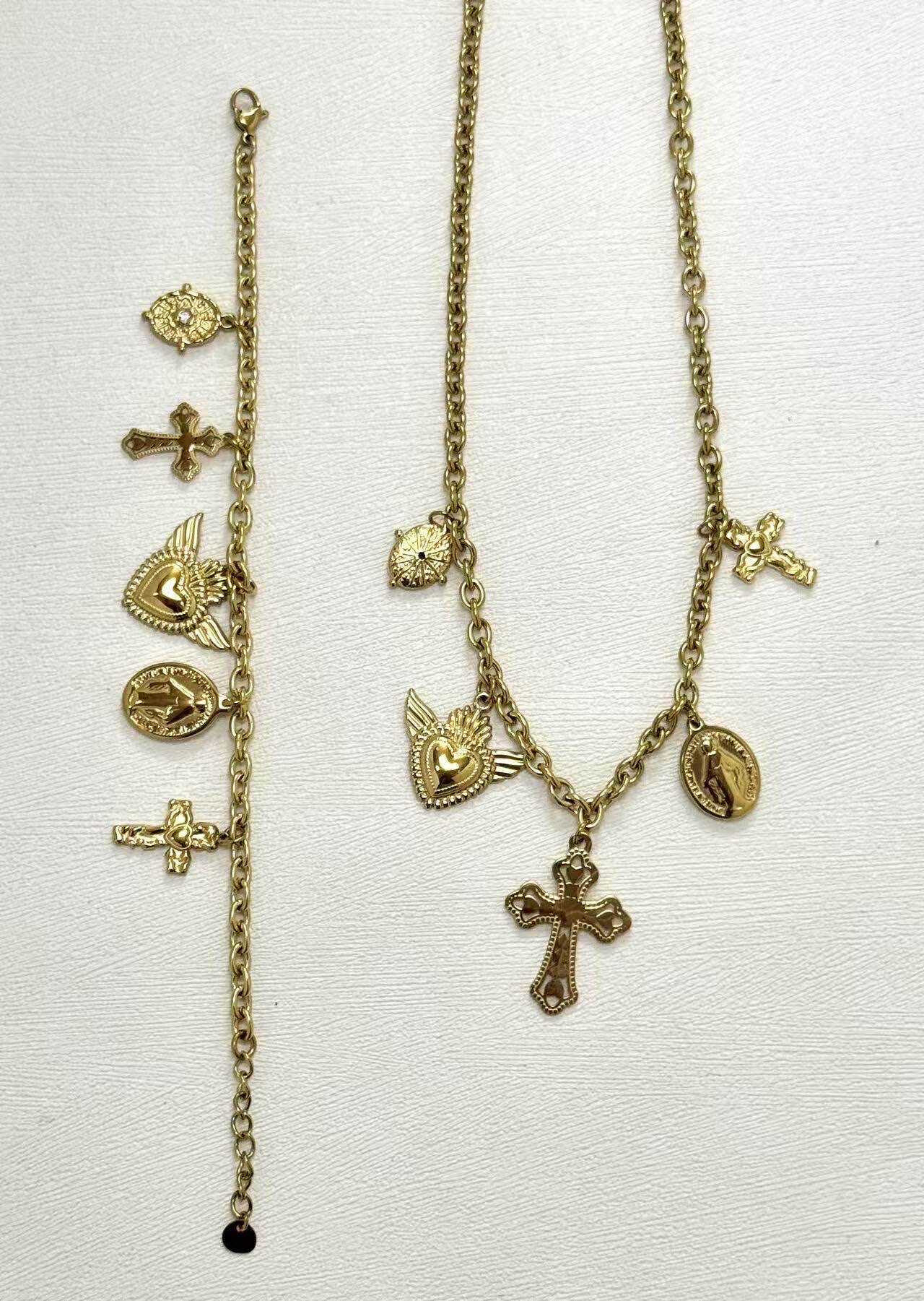 Großhändler Eclador Bijoux - Halskette aus Stahl