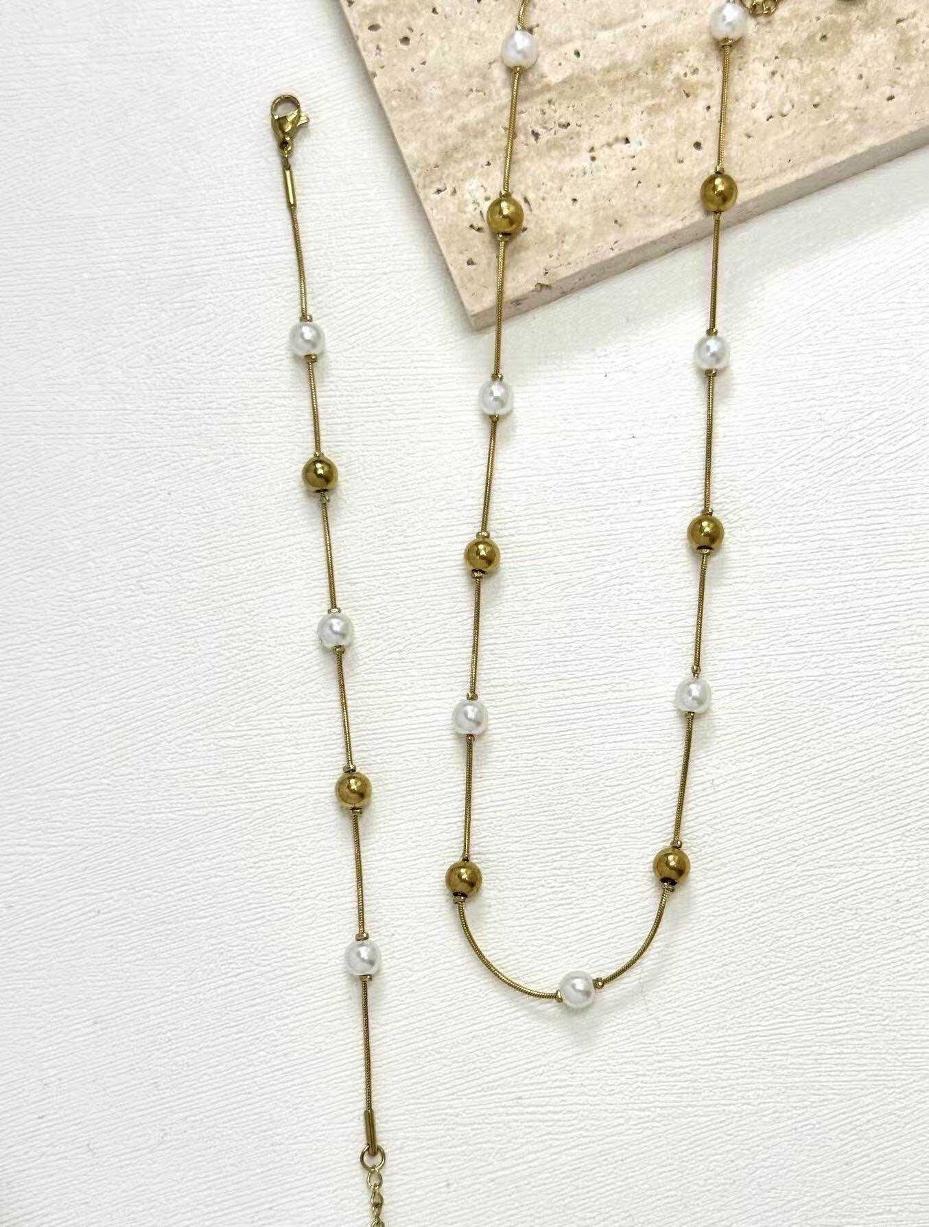 Grossiste Eclador Bijoux - Ensemble parure femme en acier inoxydable