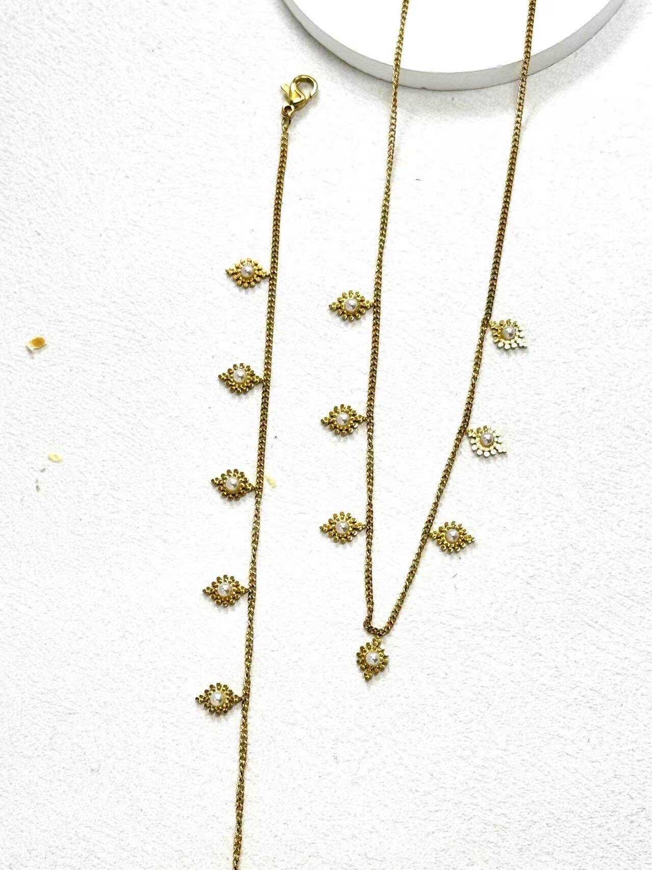 Grossiste Eclador Bijoux - Ensemble de bijoux en acier Inoxydable femme