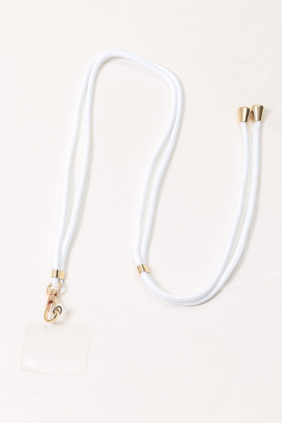 Wholesaler Eclat Paris - White chain shoulder for phone