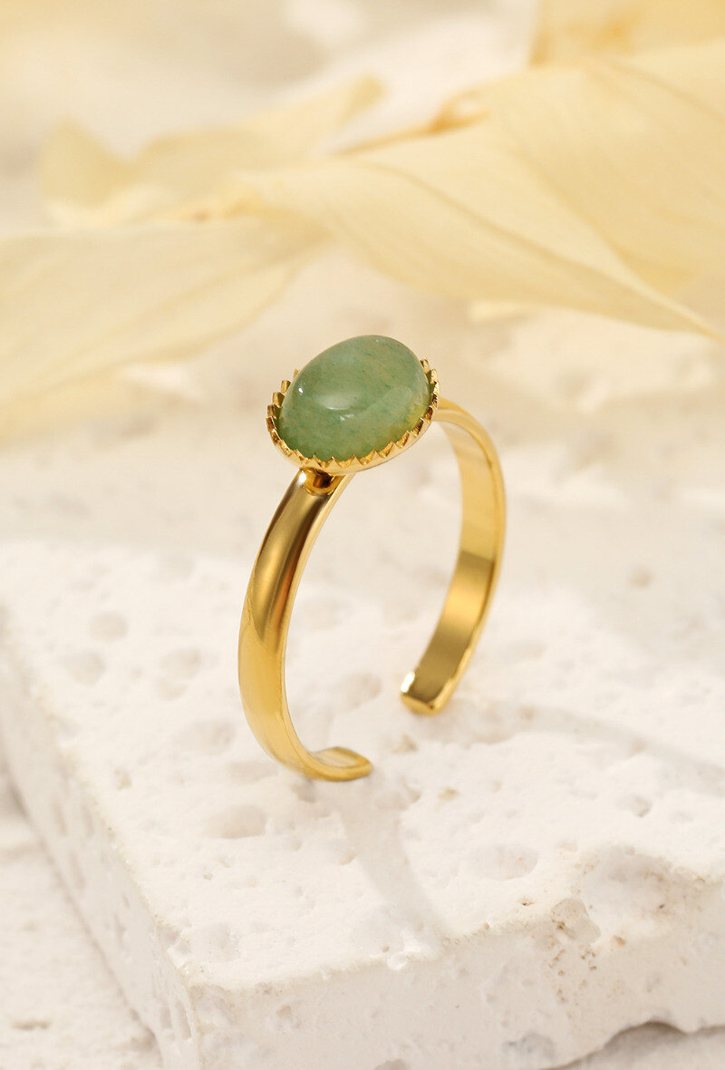 Wholesaler Eclat Paris - Gold stainless steel ring