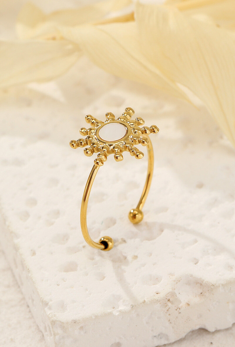 Wholesaler Eclat Paris - Gold stainless steel ring