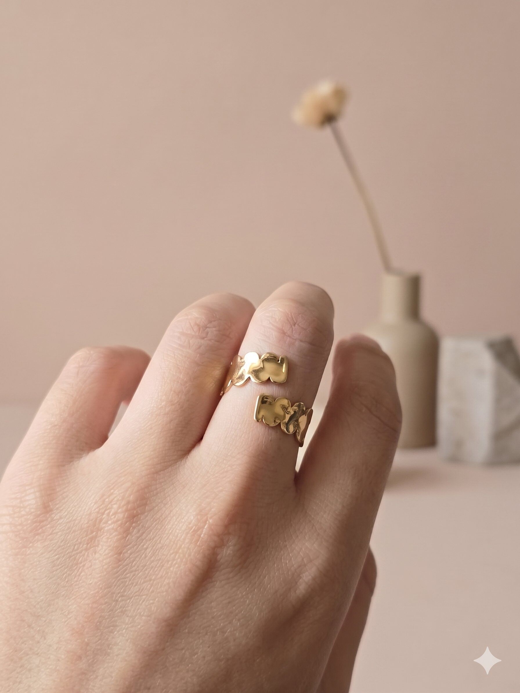 Wholesaler Eclat Paris - Wavy Waves Ring