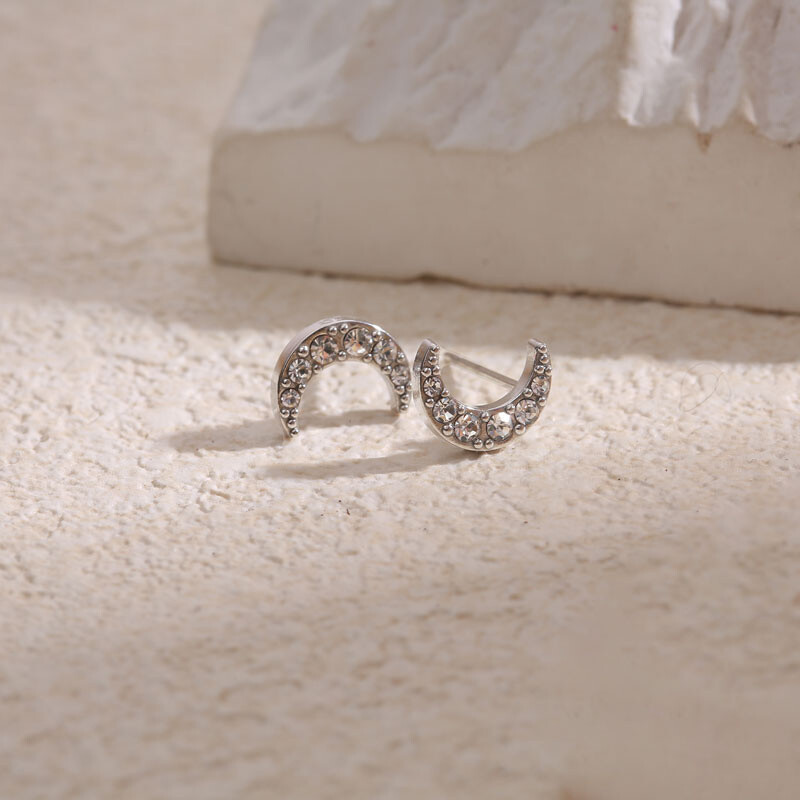 Wholesaler Eclat Paris - Half -moon silver ears Strate