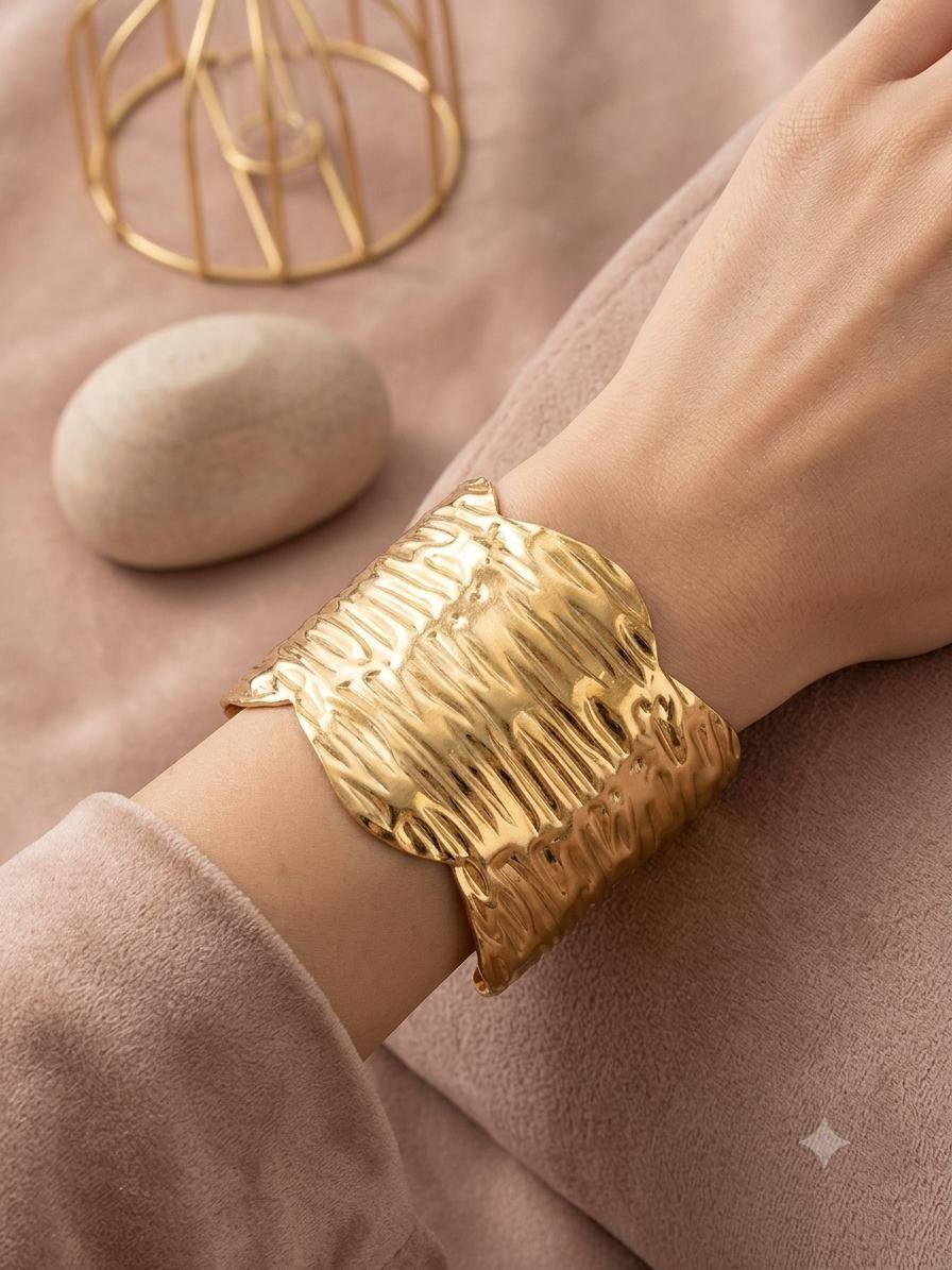 Grossiste Eclat Paris - Bracelet jonc rigide large