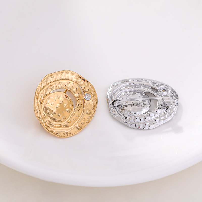 Mayorista Eclat Paris - Broche rosa de plata