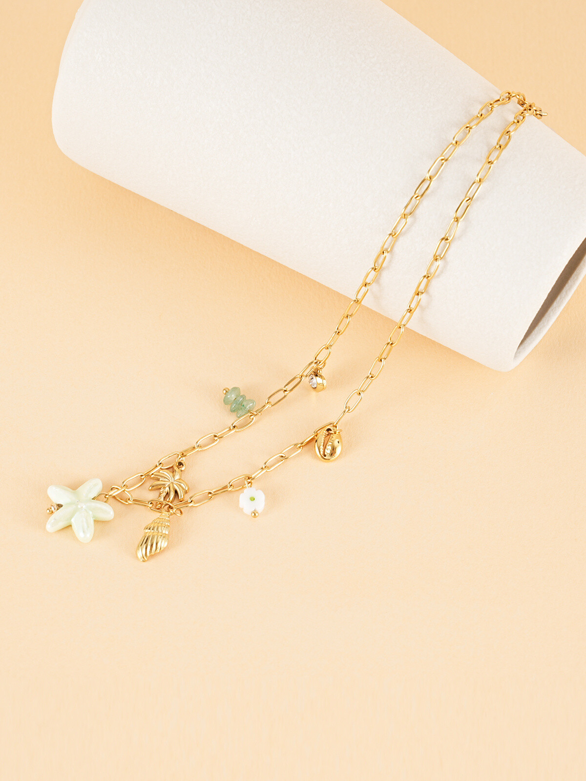 Wholesaler Eclat Paris - Golden Green Color Gold