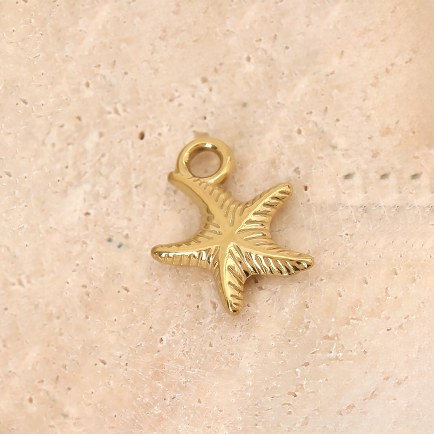 Grossiste Eclat Paris - Lot de 3 Pendentifs Étoile De Mer Dorée