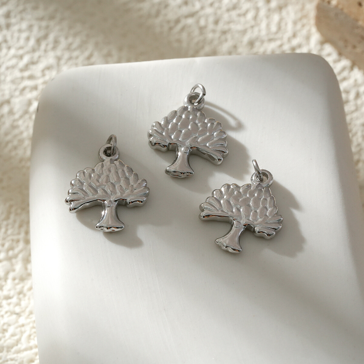 Wholesaler Eclat Paris - Lot of 3 pendants tree of silver life