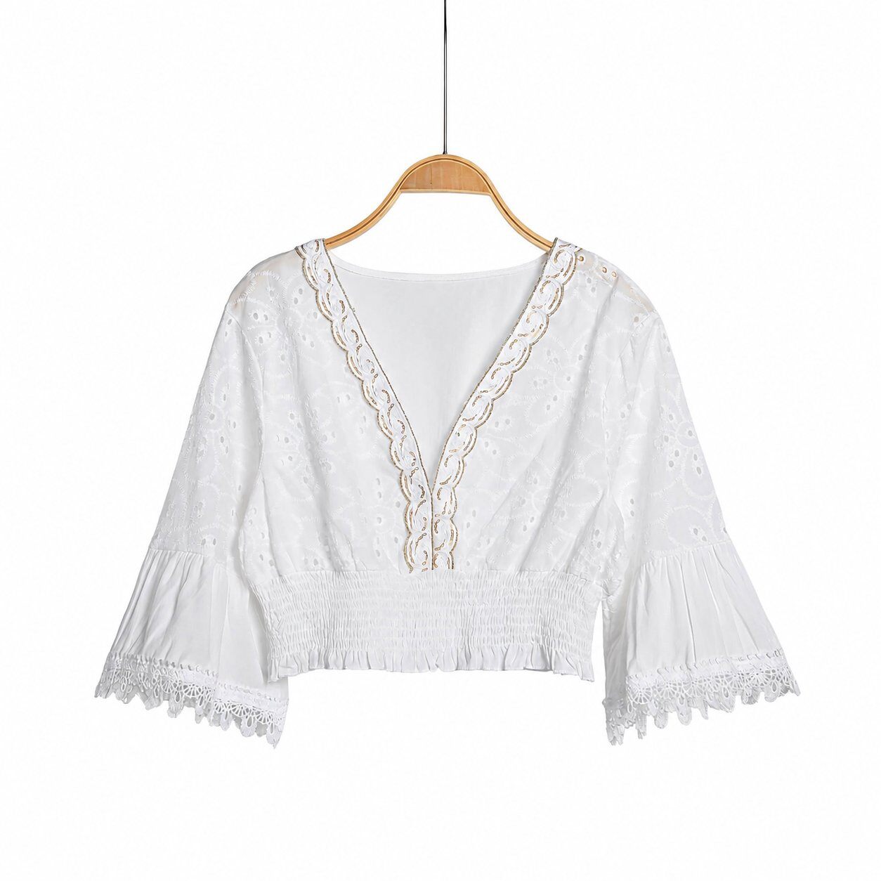 Sangallo Boho Chic Blouse | Paris Fashion Shops