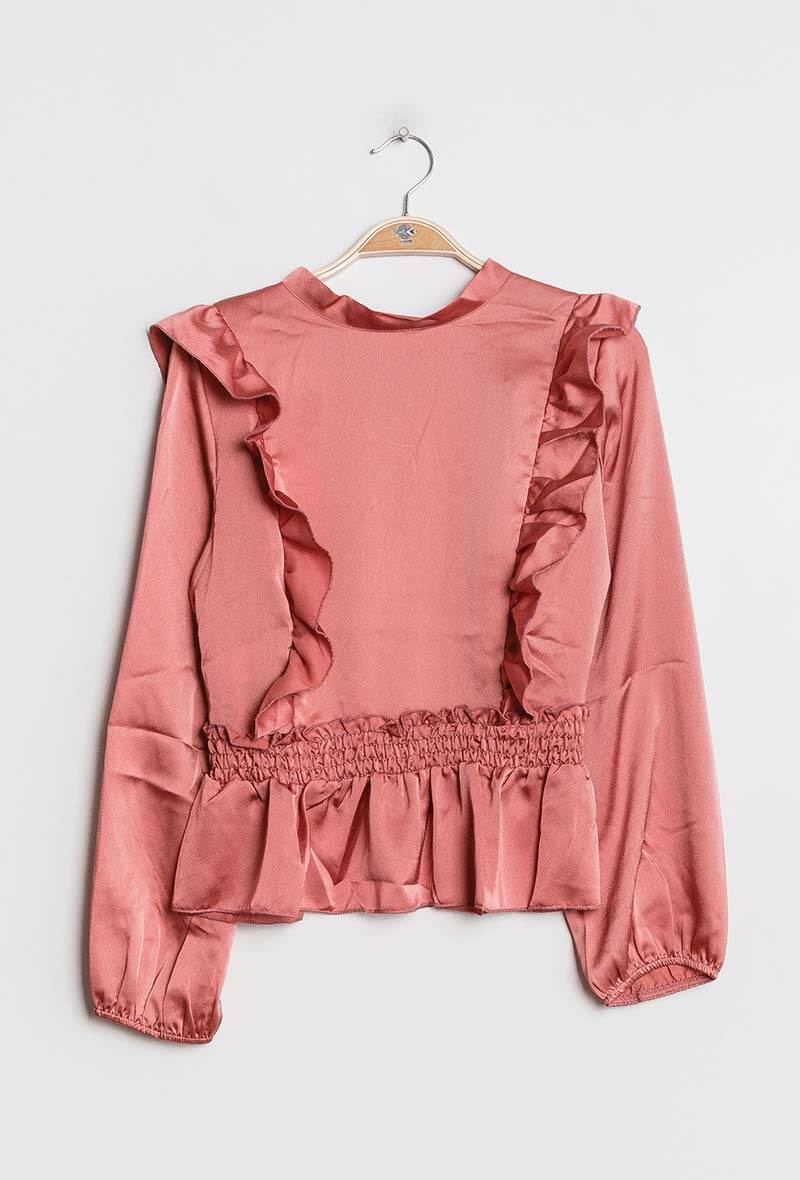 Grossiste Eight Paris - Blouse satinée