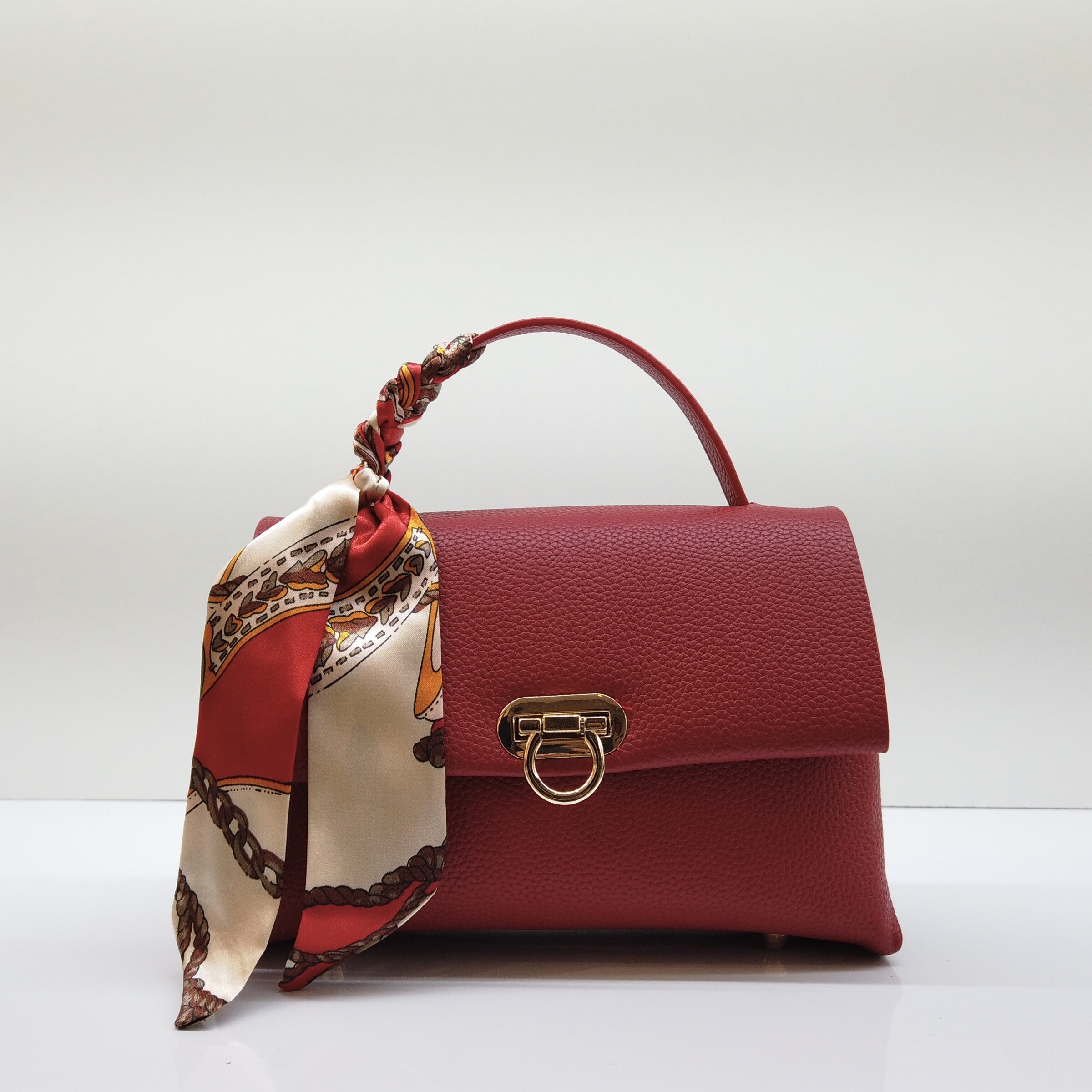 Wholesaler Elegance du Marais - Soft handbag with scarf handle