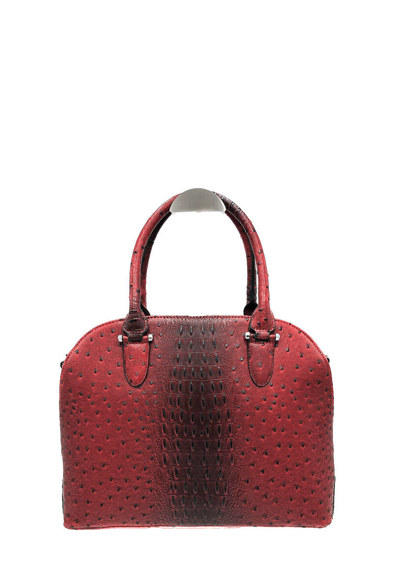 Grossista Elegance du Marais - Borsa in finta pelle di struzzo