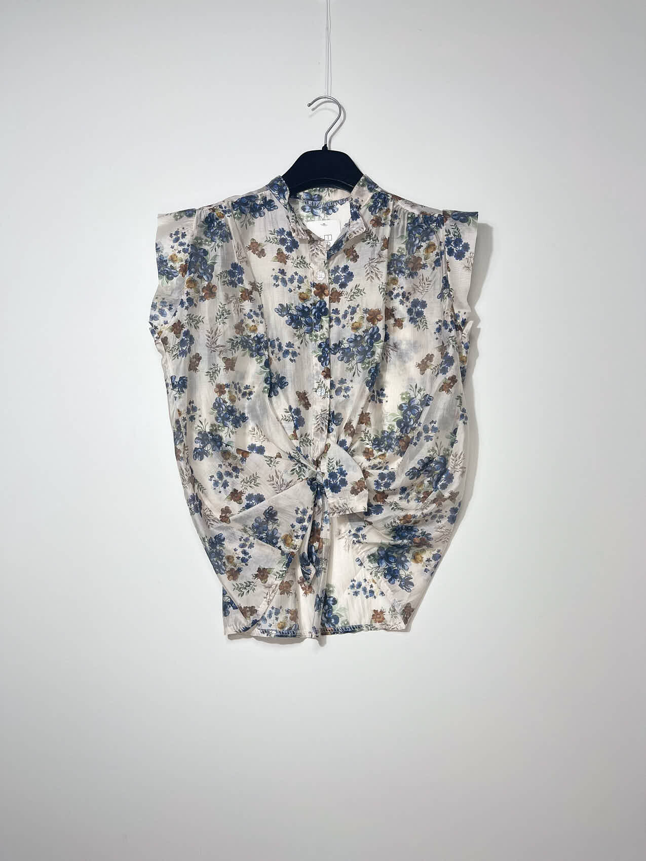 Grossiste Elegance - Chemise en Tencel imprimée fleur