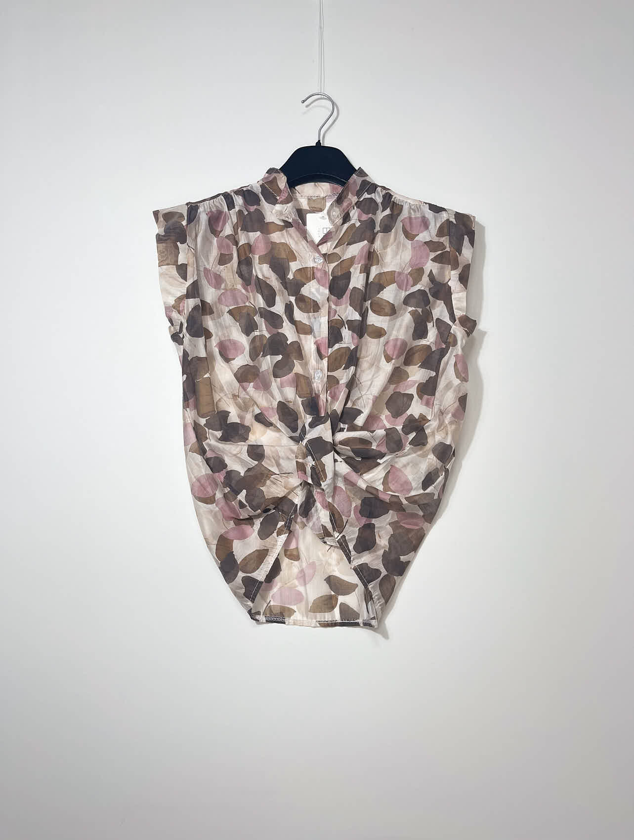 Grossiste Elegance - Chemise en Tencel imprimée fleur
