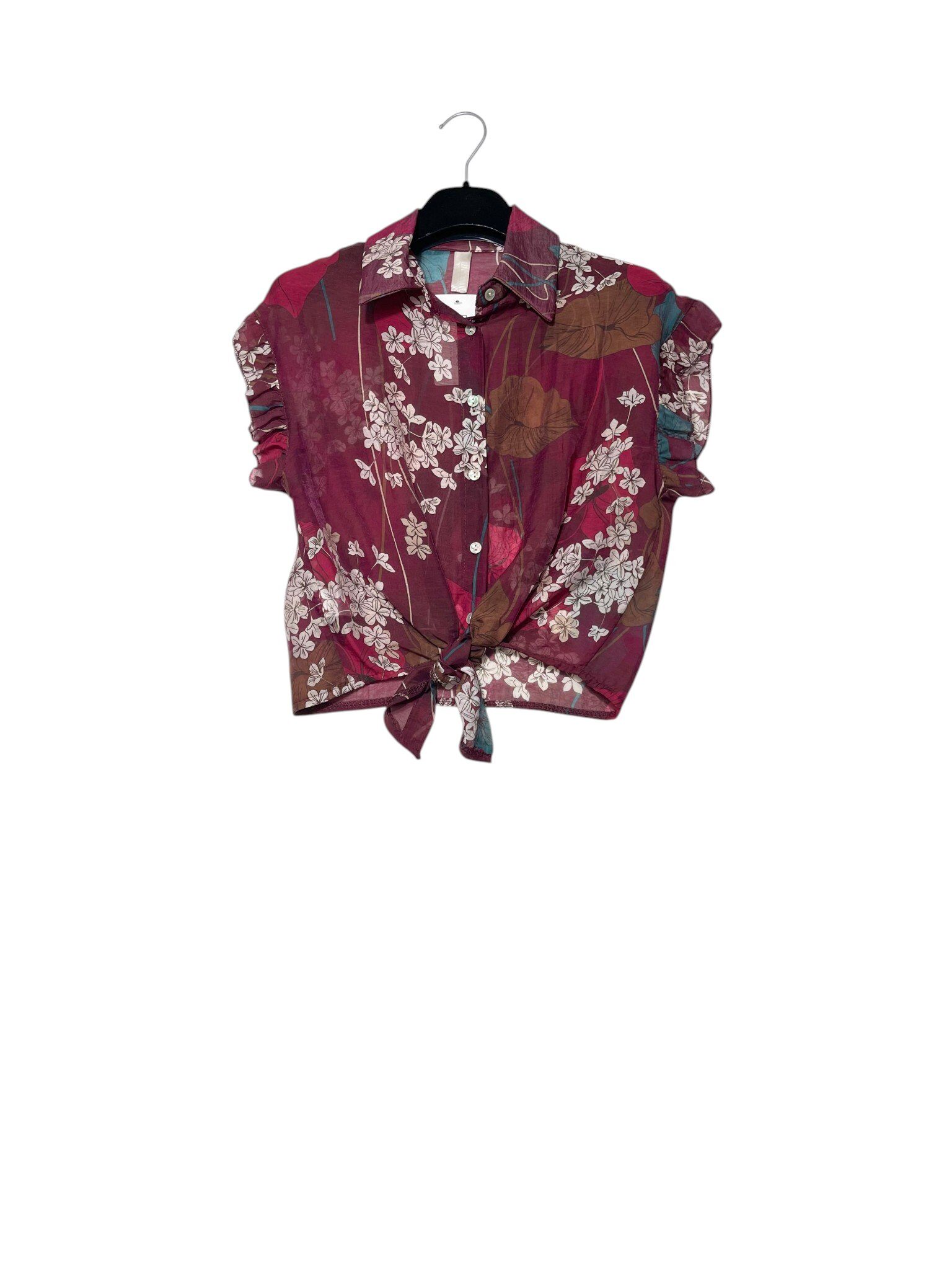 Grossista Elegance - Camicia in tencel con nodo
