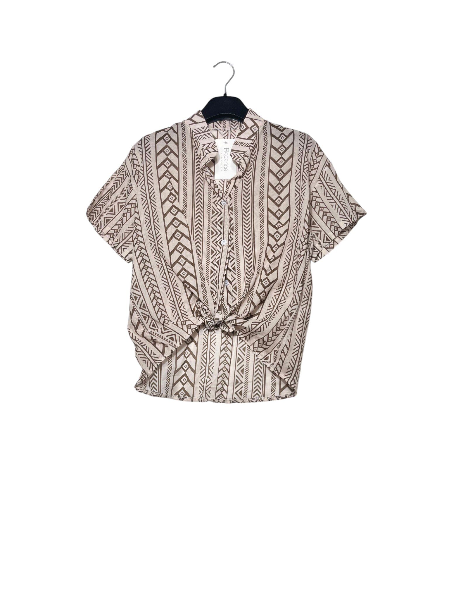 Grossista Elegance - Camicia maniche corte cotone leggero