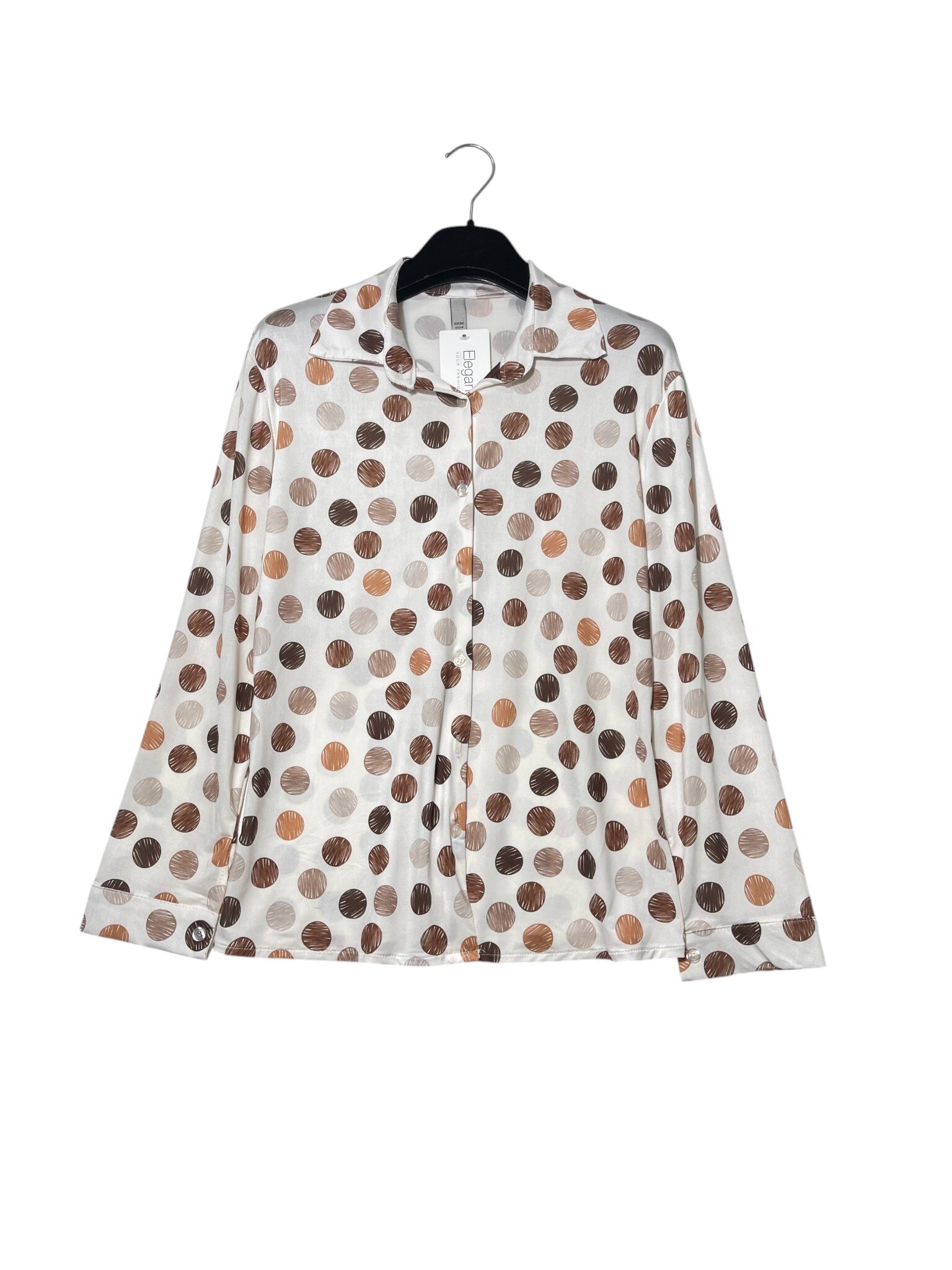 Wholesaler Elegance - Polka dot jersey shirt