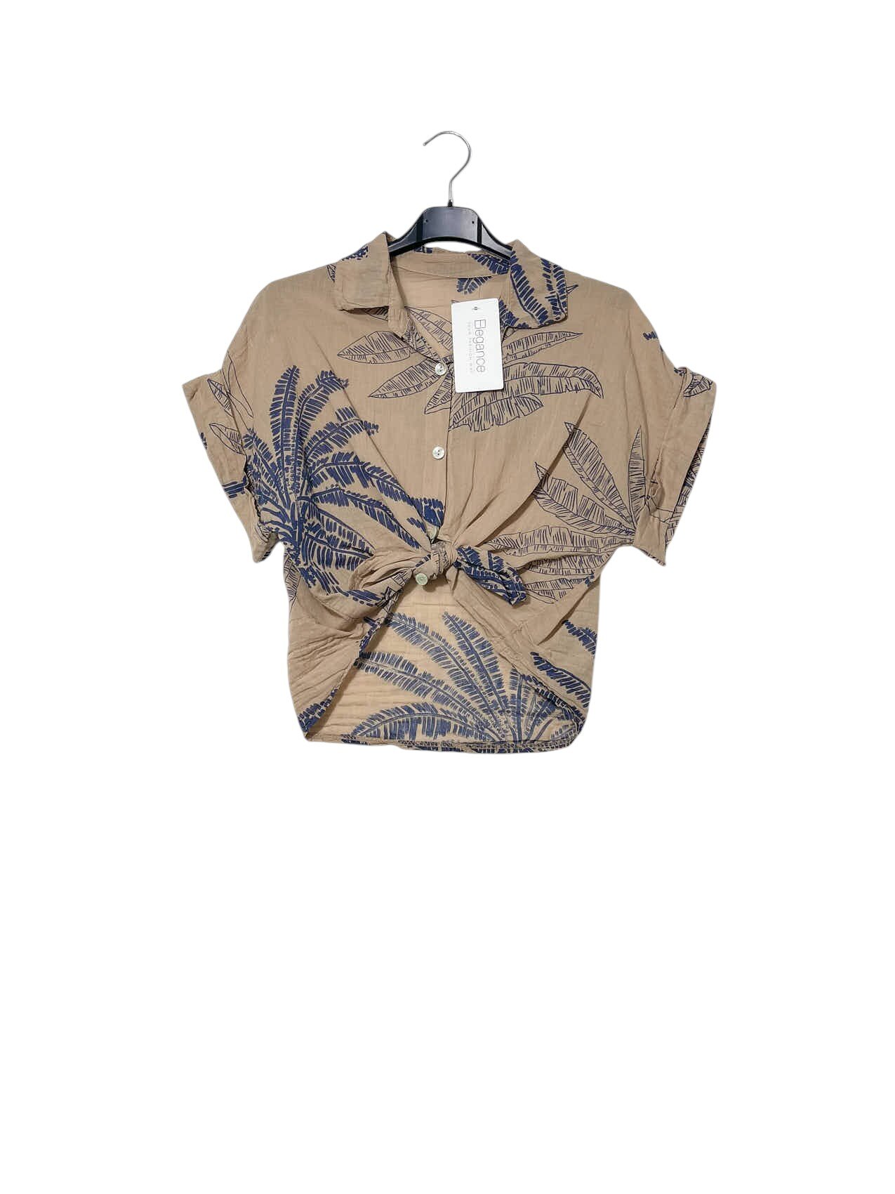 Grossiste Elegance - Chemise en coton avec imprimé