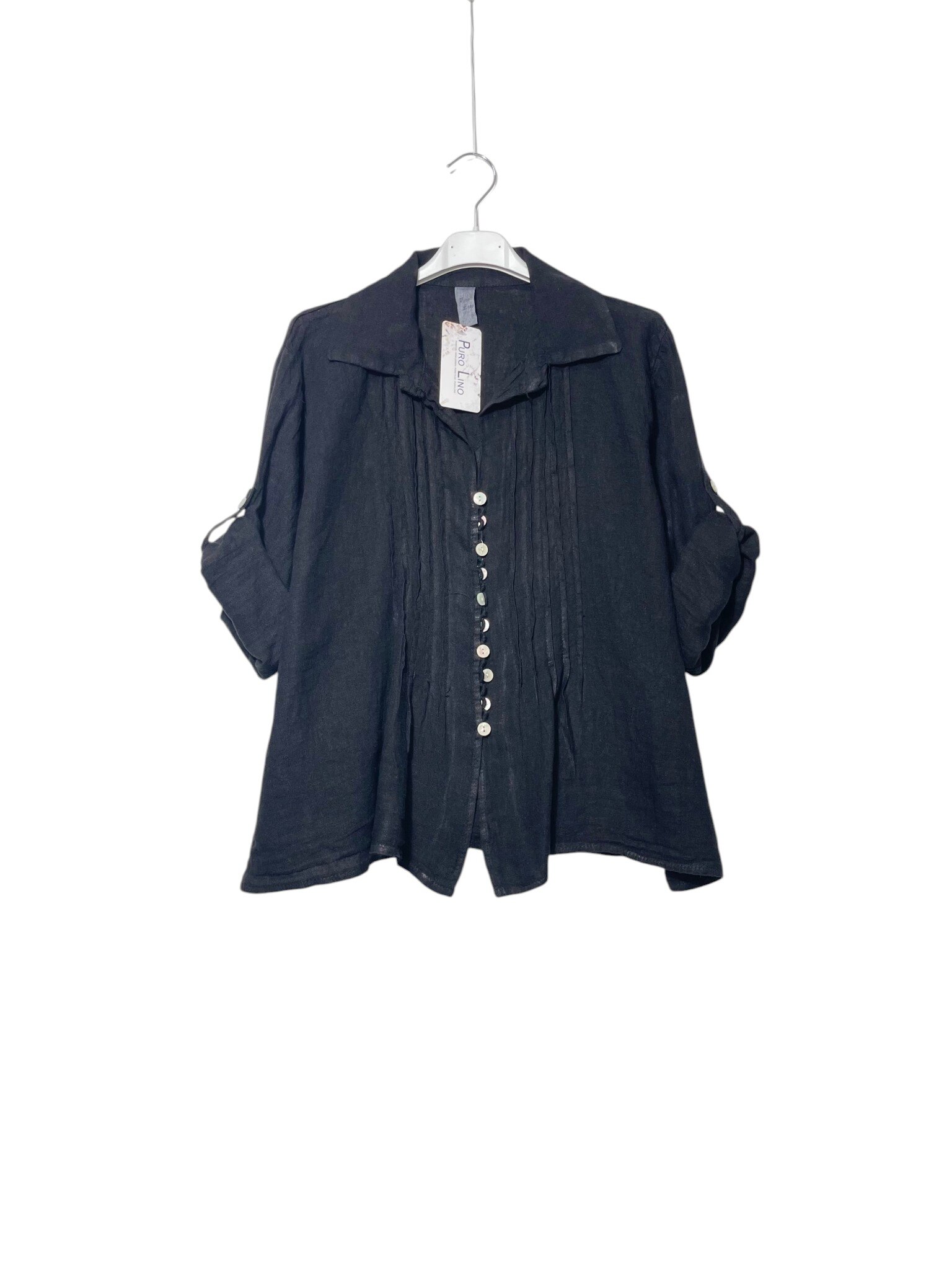 Mayorista Elegance - Camisa de lino puro