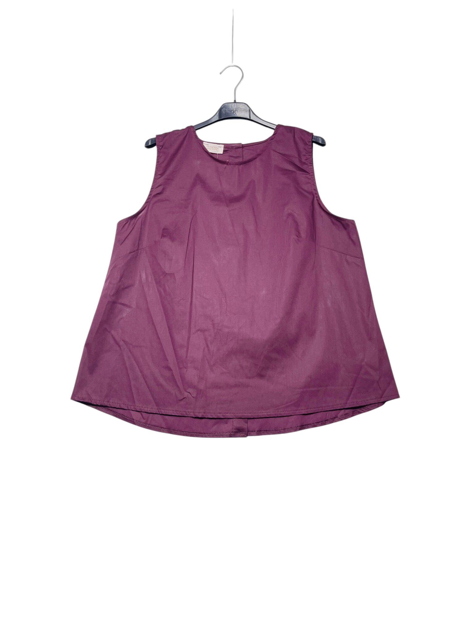 Großhändler Elegance - Ausgestelltes Tanktop mit Knöpfen auf der Rückseite
